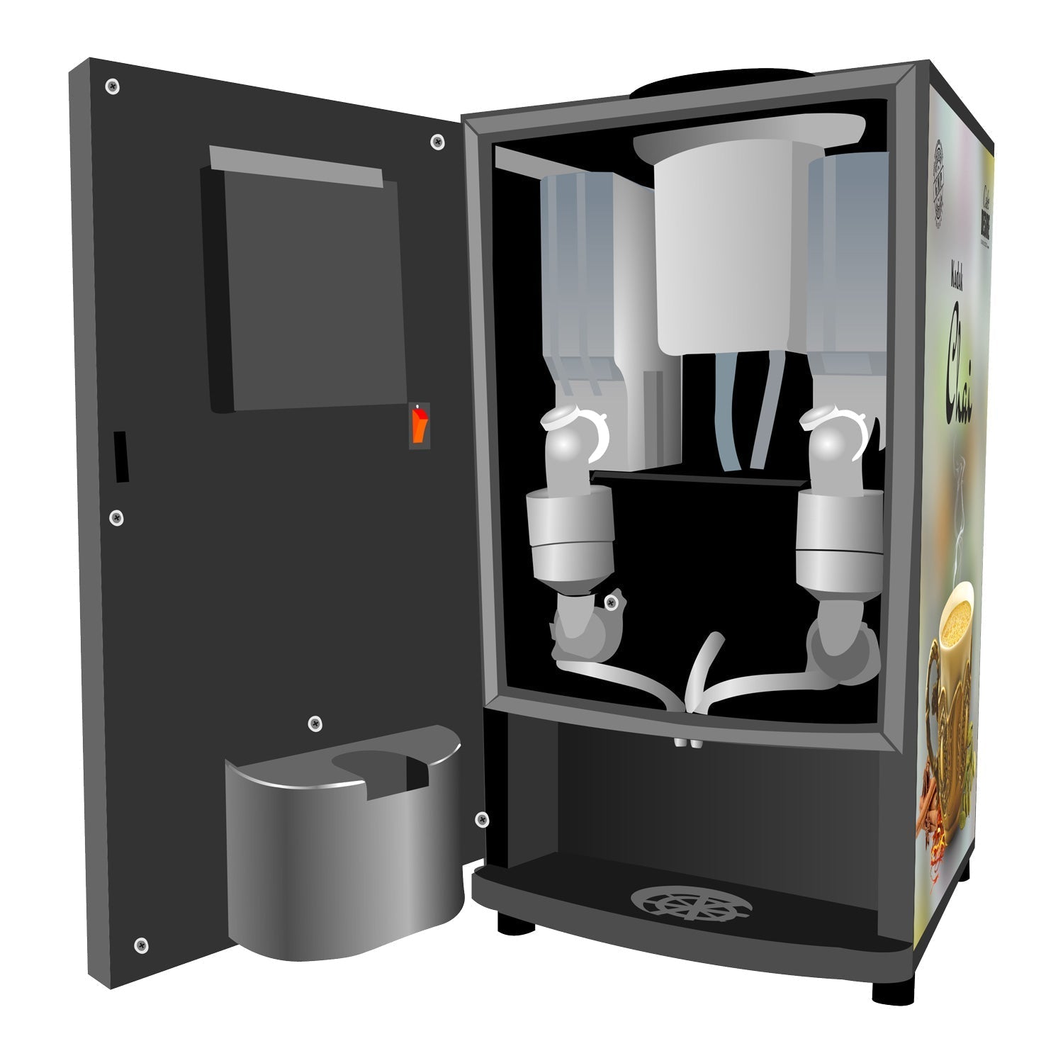 Double Option Vending Machine - 2 Option