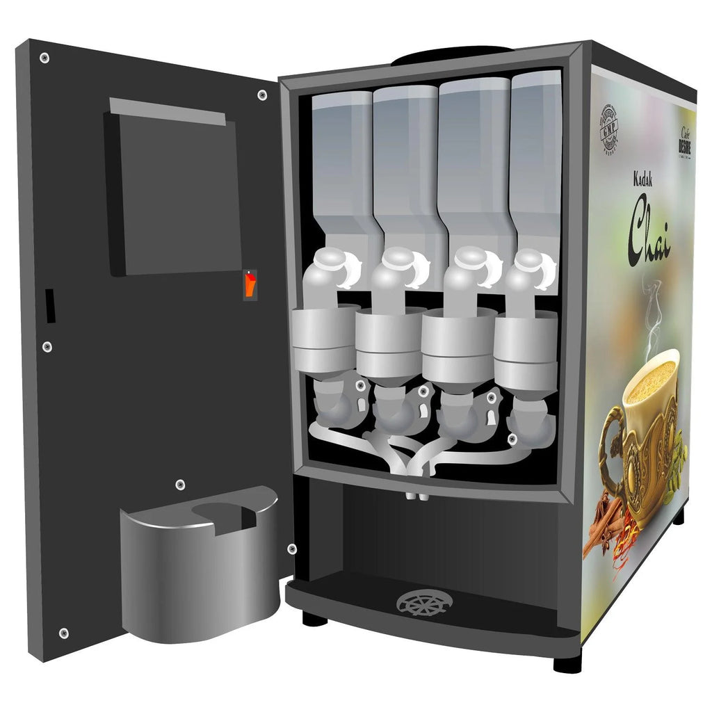 Quadra Multi Water Inlet Vending Machine - 4 Option
