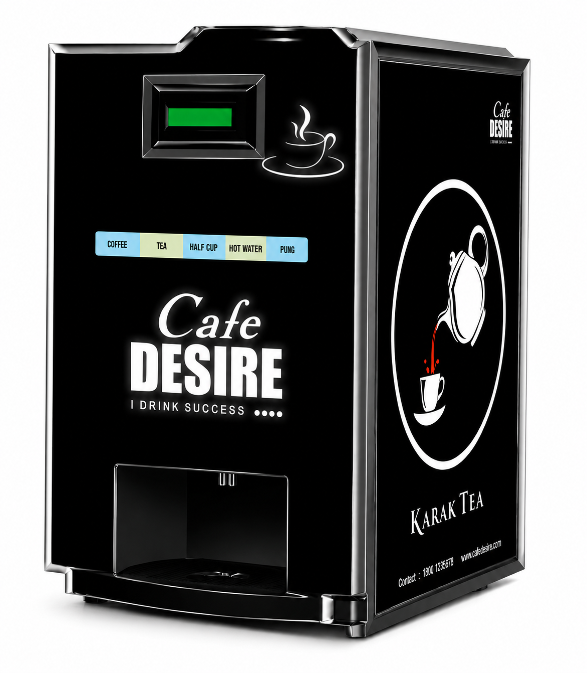 LED Double Option Vending Machine - 2 option