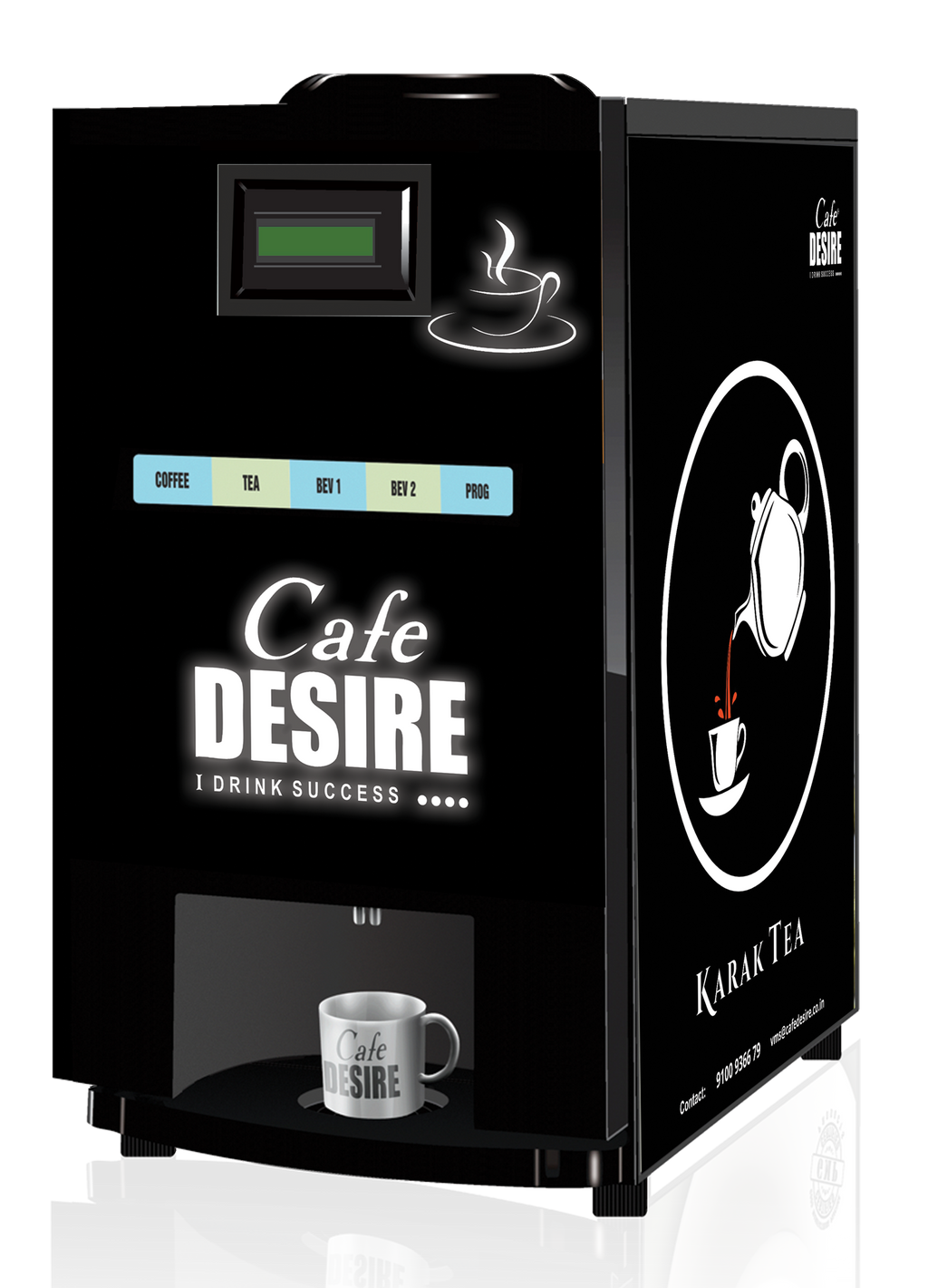 Led Quadra Machine Vending Machine - 4 Option