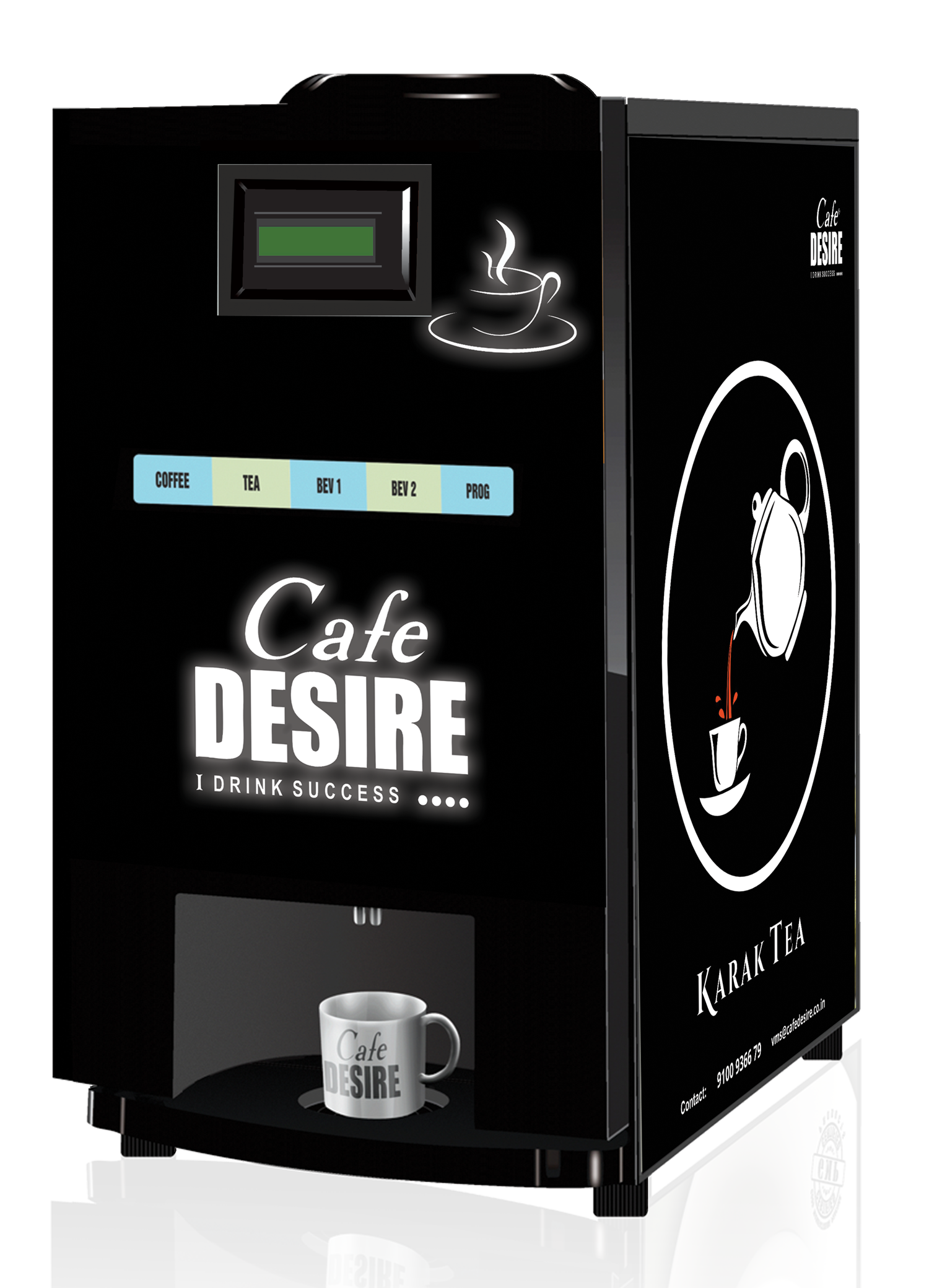 Led Quadra Machine Vending Machine - 4 Option